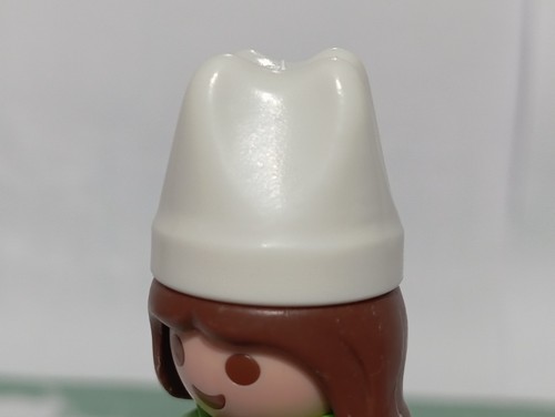 Playmobil bonnet haut - playmobil, blanc